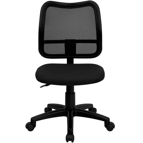 38x22 Black Mid-Back Mesh Swivel Task Office Chair