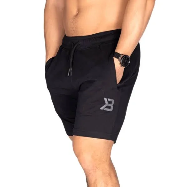 Better Bodies - Men's Tapered Sweatshorts in Black Size M