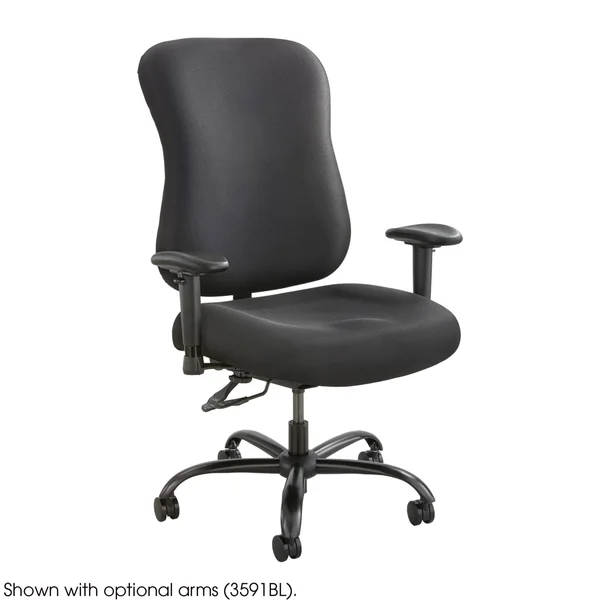 Safco Optimus Big and Tall Chair - Black