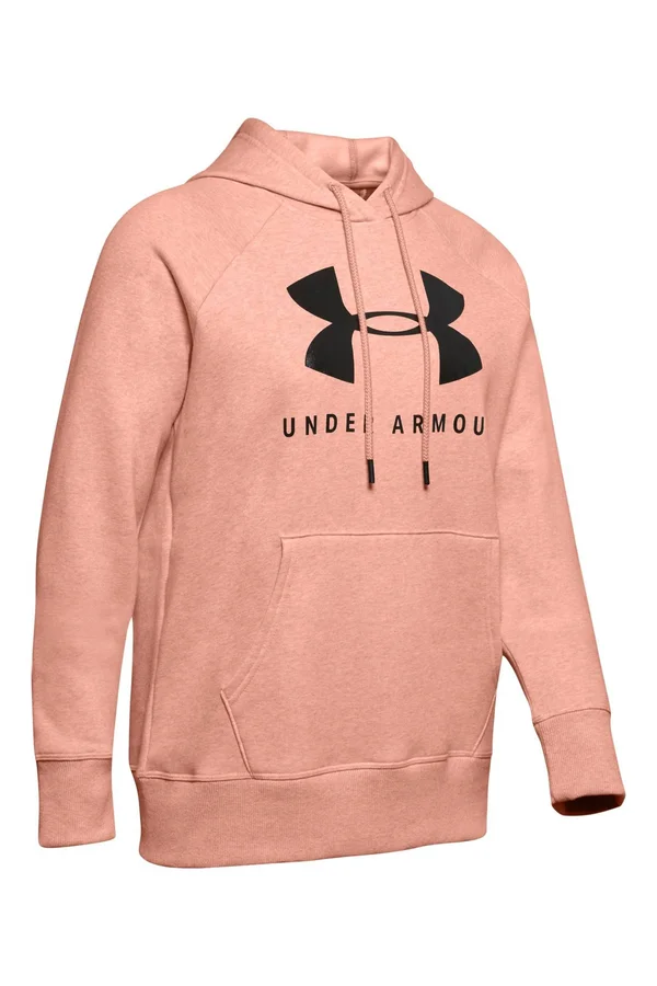 Under Armour UA Rival Fleece Sportstyle Graphic Hoodie - Women's, Calla, X-Small, 1348550689XS
