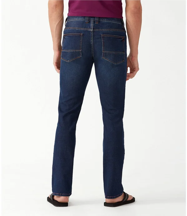 Tommy Bahama Boracay Island Zone 5-Pocket Stretch Jeans - 34 32