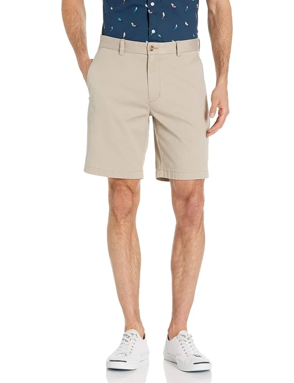 Vineyard Vines Khaki 9 inch Stretch Breaker Shorts