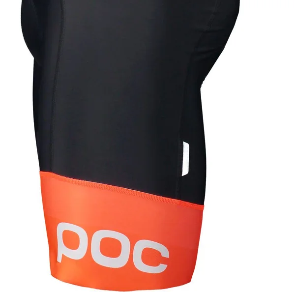 POC Essential Road VPDS Bib Shorts - Uranium Black/Uranium Black - Large