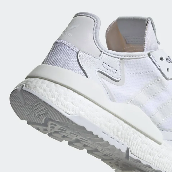 Adidas Nite Jogger Shoes White 9.5 - Mens Originals Shoes
