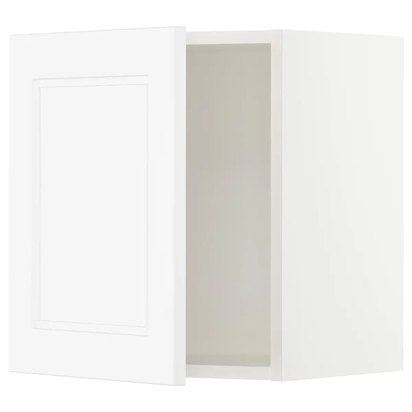 IKEA - SEKTION Wall Cabinet, white/Axstad Matt White, 18x15x20