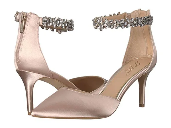 Jewel Badgley Mischka Raleigh Women's Shoes 9294922 - 10 M, Silver