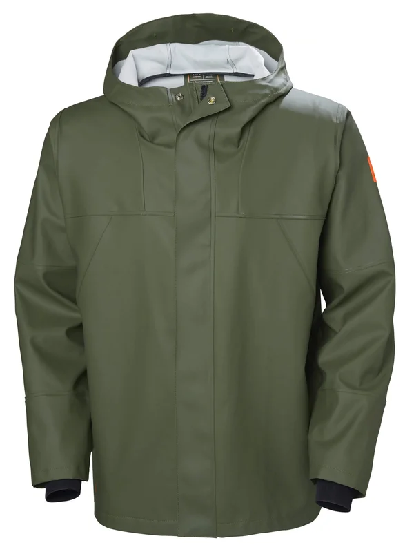Helly Hansen Storm Rain Jacket XXXX-Large, Army Green