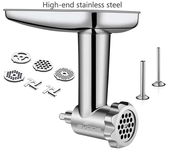 Stainless Steel Food Grinder Attachment Fit KitchenAid Stand Mixers I