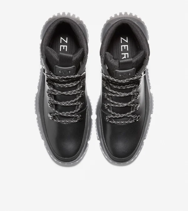 Cole Haan 4.Zerogrand Hiker WP Men's Boots 9416159 - 9.5 W - Wide - Black