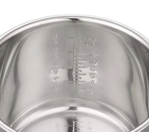 GJS Gourmet Stainless Steel Inner Pot Compatible with Cuisinart Pressure Cooker