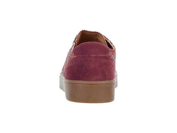 Spenco Orthotic Slip-On Shoes - Malibu Floral, Size 6 Medium, Port