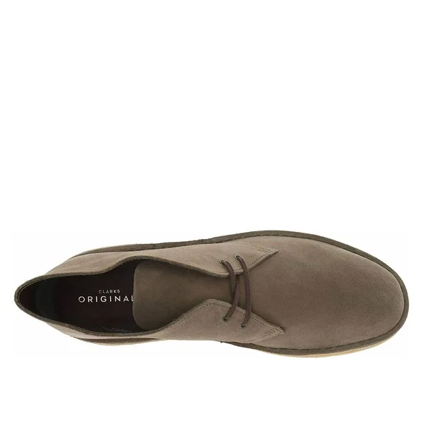 Clarks Men's Desert Boot, Olive Suede Size: 8 M