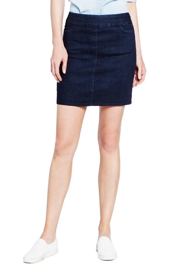 Slimsation Skort - Denim - Female, Island Trends