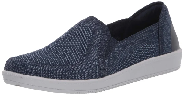 Skechers Women's Madison Ave Admissible Slip-On Sneaker - Navy