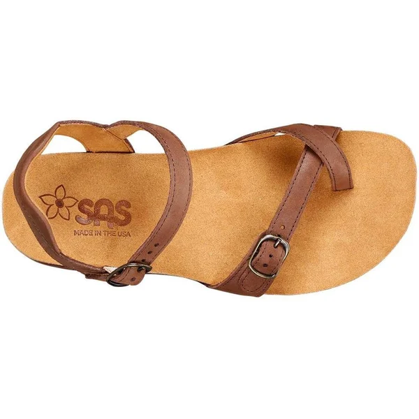 SAS Women's Pampa Chocolate 12 Wide