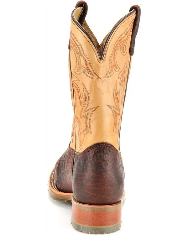 Double-H Men's Graham Steel Toe Light Brown Boots - Size 13