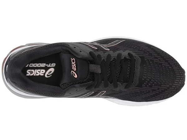 Asics GT-2000 8 (2A) Black/Gold Women's Running Shoes - Size: 6.5