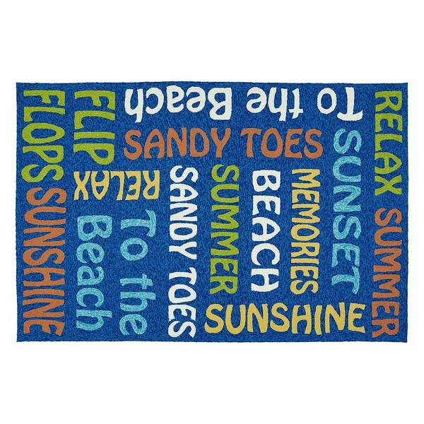 Kaleen Escape Rug Blue 8& x 10&