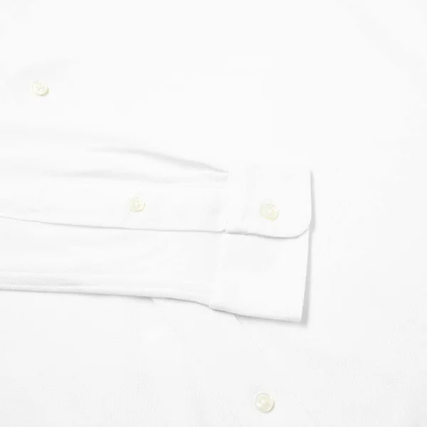 Polo Ralph Lauren Button Down Oxford Pique Shirt White