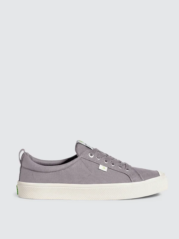 Cariuma OCA Low Mystic Grey Canvas Sneaker Men - Grey