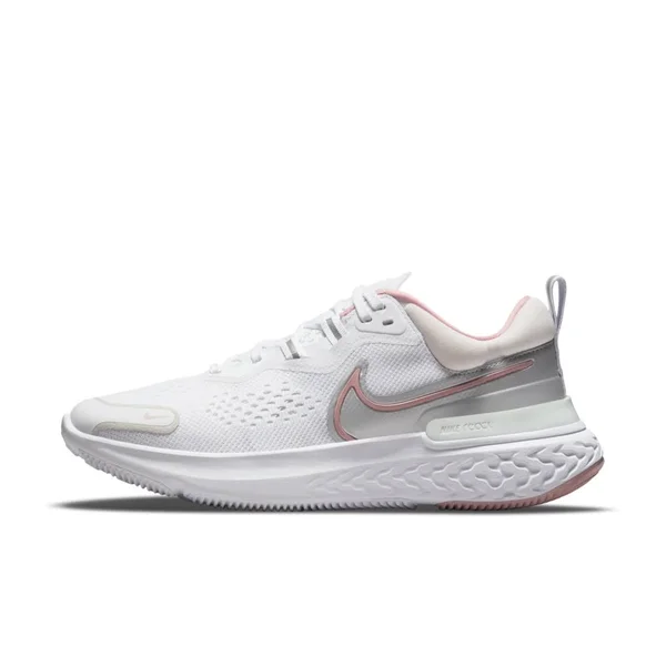 Nike Women's React Miler 2 Road-Running Shoes White 10.5