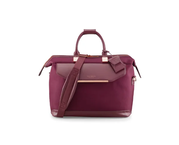 Ted Baker Womens Albany Softside Holdall Bag, Burgundy