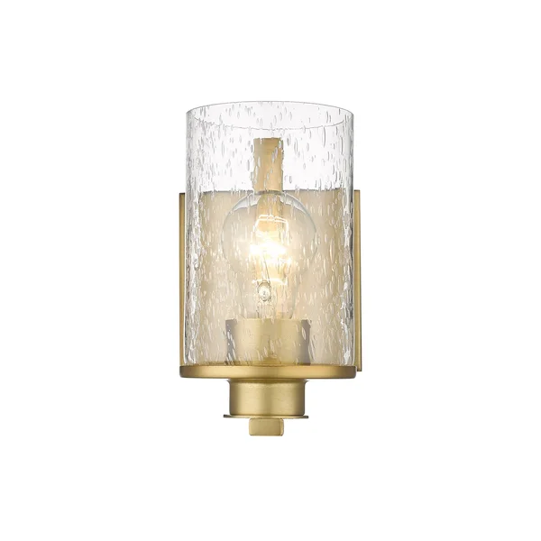 Z-Lite 492-1S-OBR 1 Light Wall Sconce in Olde Brass