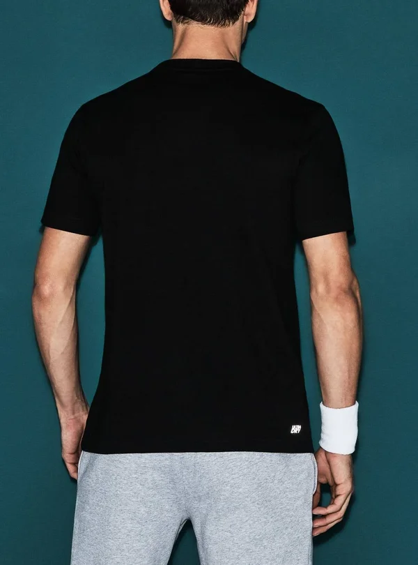 Lacoste Sport Ultra Dry T Shirt Black