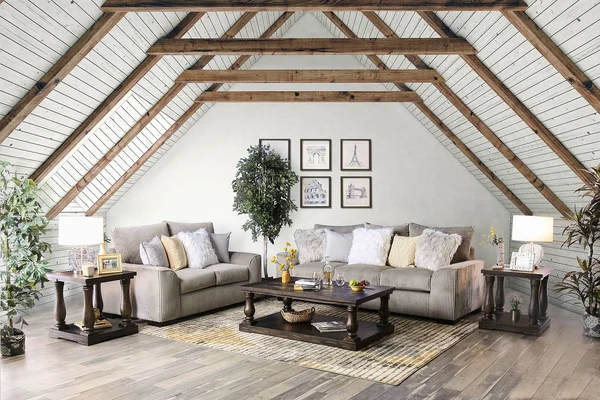 Furniture of America Marjorie Gray Sofa
