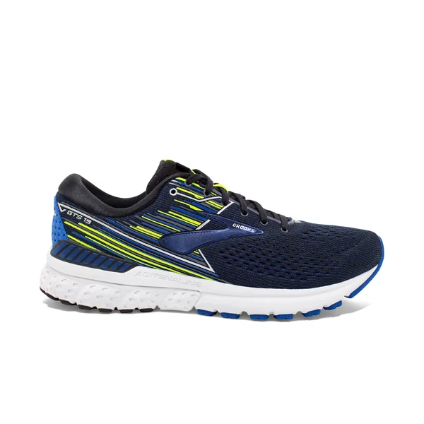 Brooks Adrenaline GTS 19 8.5 - Black/Blue/Nightlife (Men's)