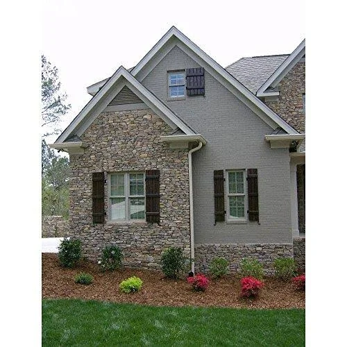Ekena Millwork CWB15X051WHC 15x22W x 51x22H Exterior Four Board (2 Batten) Composite Board-n-Batten Shutters (Per Pair), White