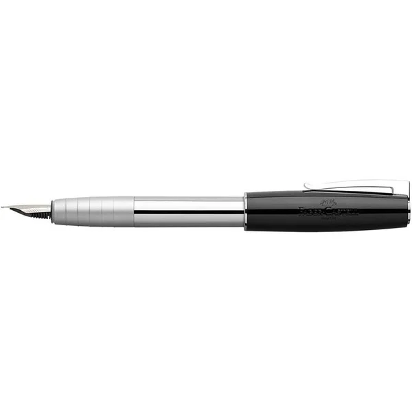 Faber Castell Loom Fountain Pen Piano Black Medium