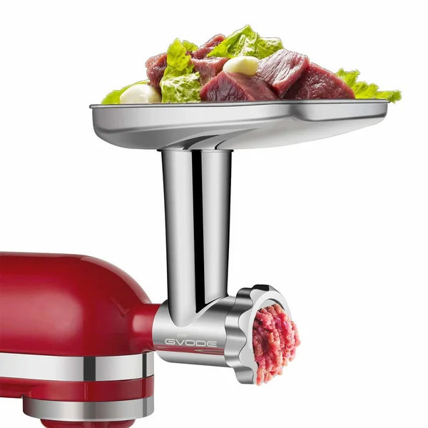 Stainless Steel Food Grinder Attachment Fit KitchenAid Stand Mixers I