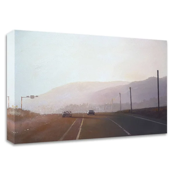 Tangletown Fine Art 24x22 x 32x22 California Road Chronicles 61 by Relja Penezic Print on Canvas