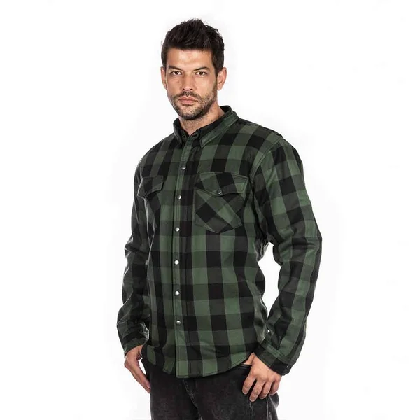 Road Armor Men's Protective Biker Shirt Thermal - 4XL - Green