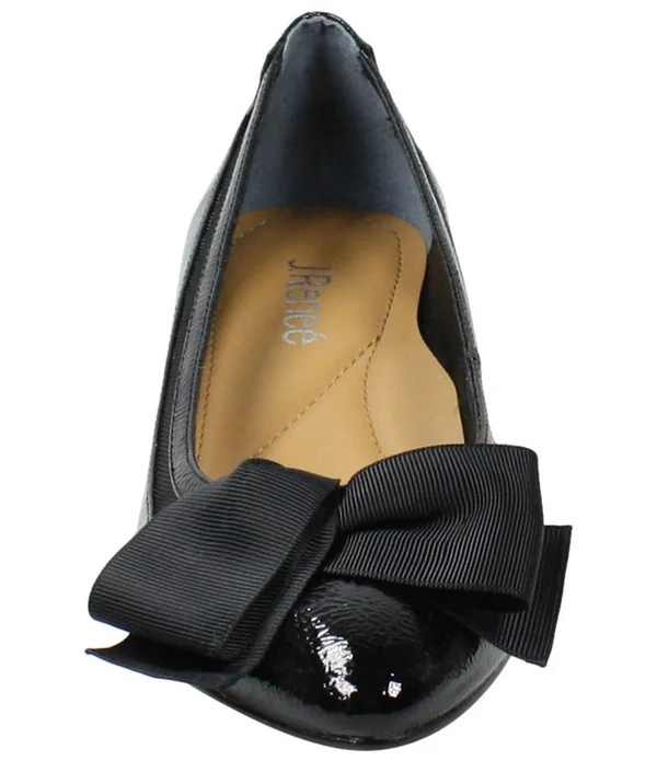 J. Renee Women's Taroona Pump, Size: 6.5, Black Patent