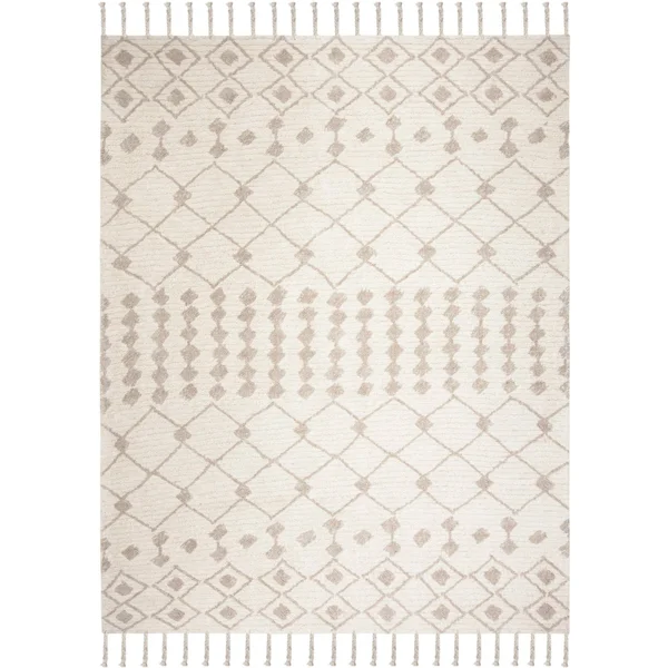 Safavieh Casablanca CSB203B 8& x 10& Ivory and Beige Area Rug