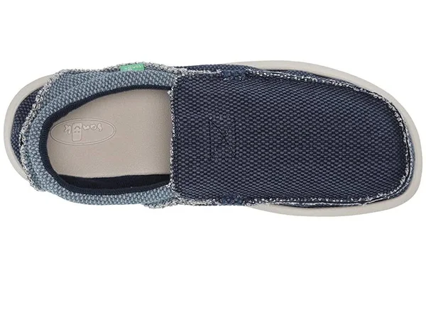 Sanuk Men's Chiba, Size: 6, Navy/Blue Canvas