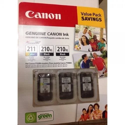 Canon Value Pack 211/210xl/210xl - Black