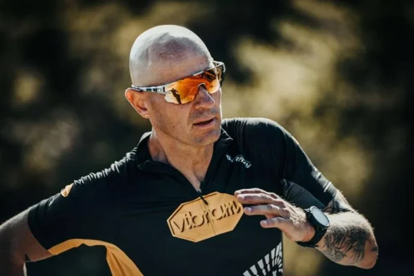Julbo Aerospeed Sunglasses, Dark Blue/Dark Blue/Orange