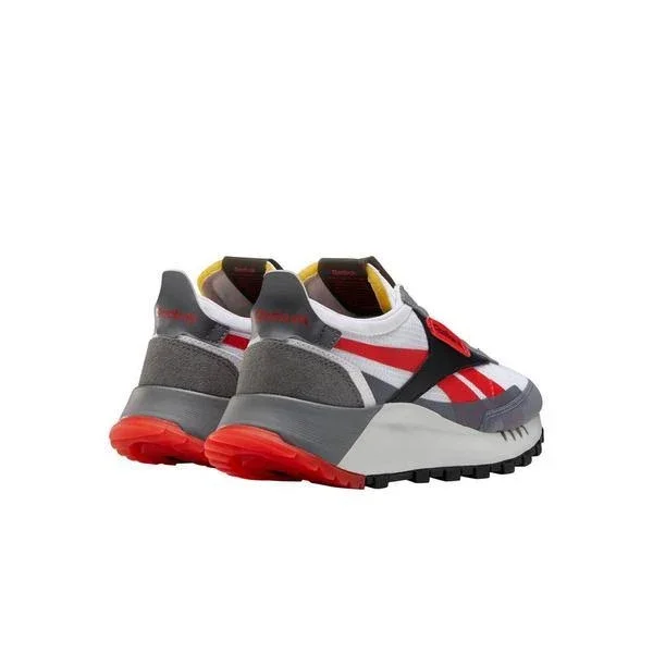 Reebok Classic Legacy Red/White/Grey Grade School Boys& Shoes - Size: 6