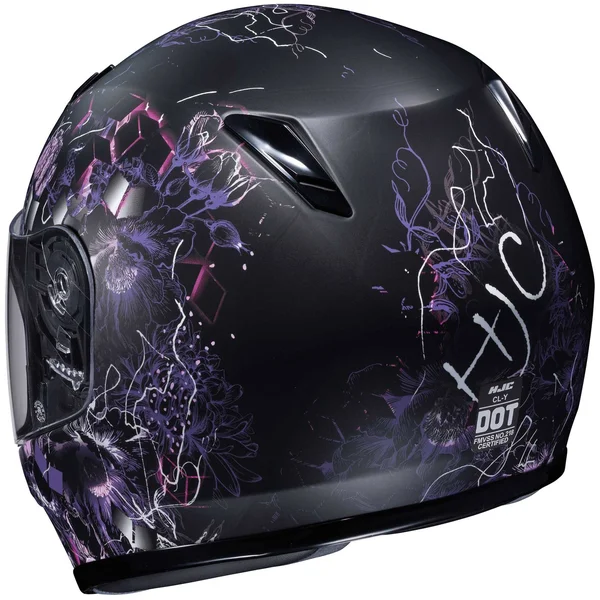 HJC CL-Y Taze Pink Helmet Size Large, SpeedAddicts.com