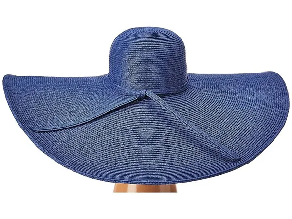 San Diego Hat Company Women's Ultrabraid XL Brim Hat Ubx2535 - Blue
