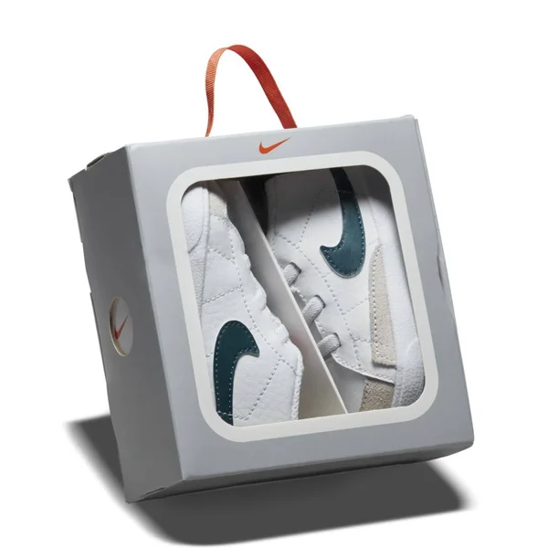 Nike Blazer Mid Crib Bootie in White, Size: 3C, DA5536-112