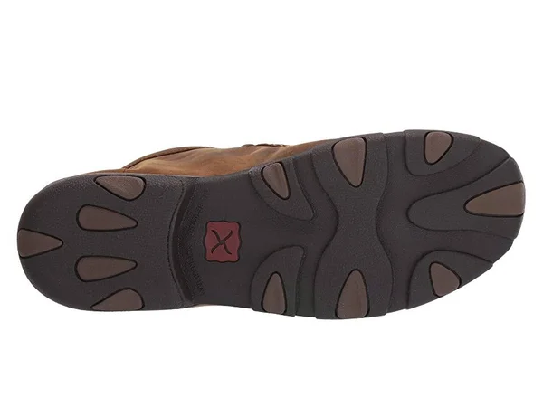 Twisted x Boots Men's MDMW001 Driving Moc, Distressed Saddle