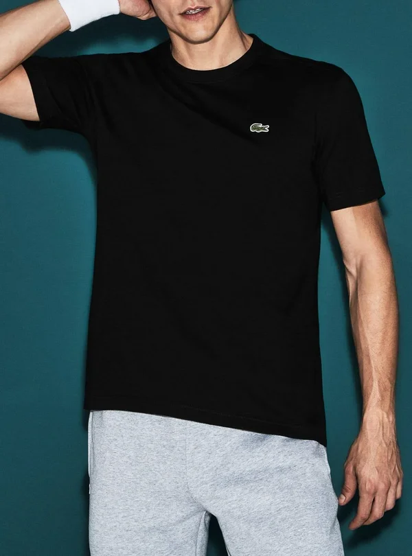Lacoste Sport Ultra Dry T Shirt Black