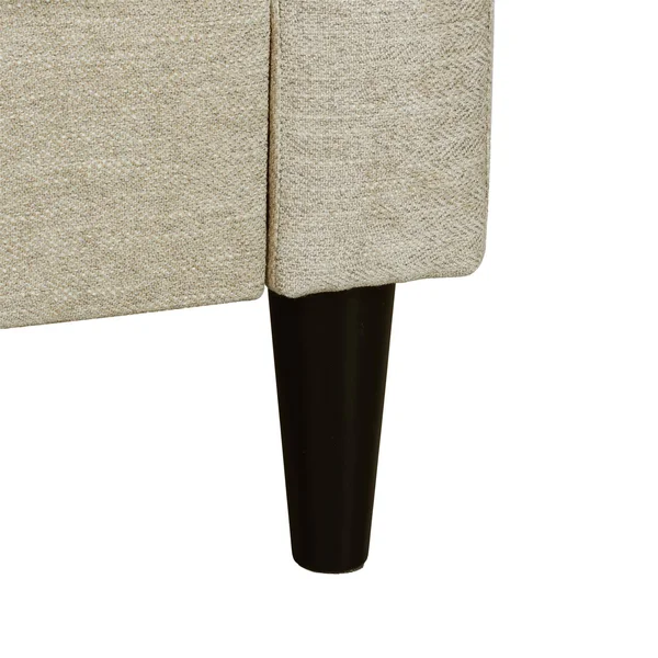 Clifton Reversible Sectional with Pillows Beige - Dorel Living