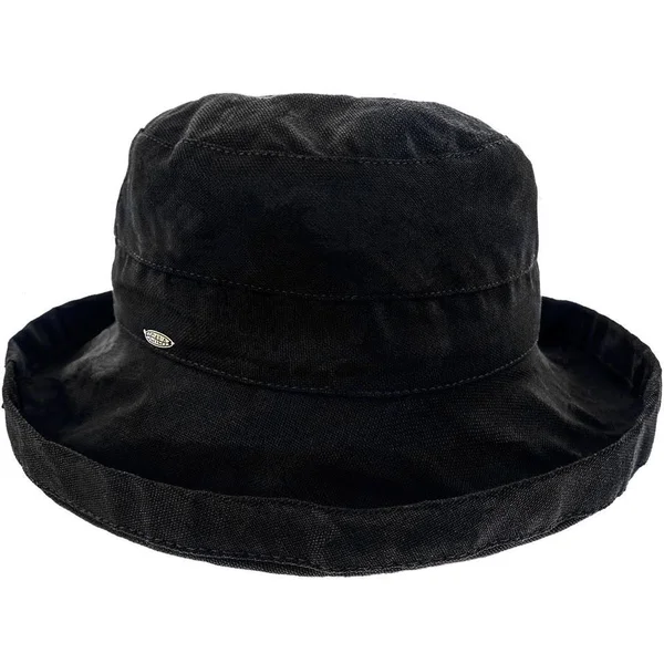 Scala 2.5x22 Brim Cotton Hat - Blue