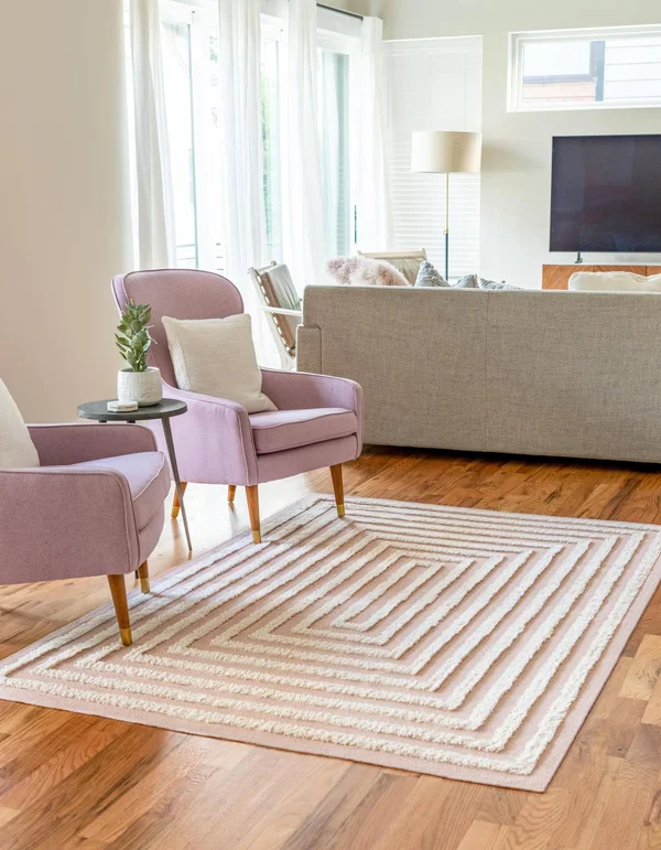 Sabrina Soto Casa Pink 6x9 Area Rug