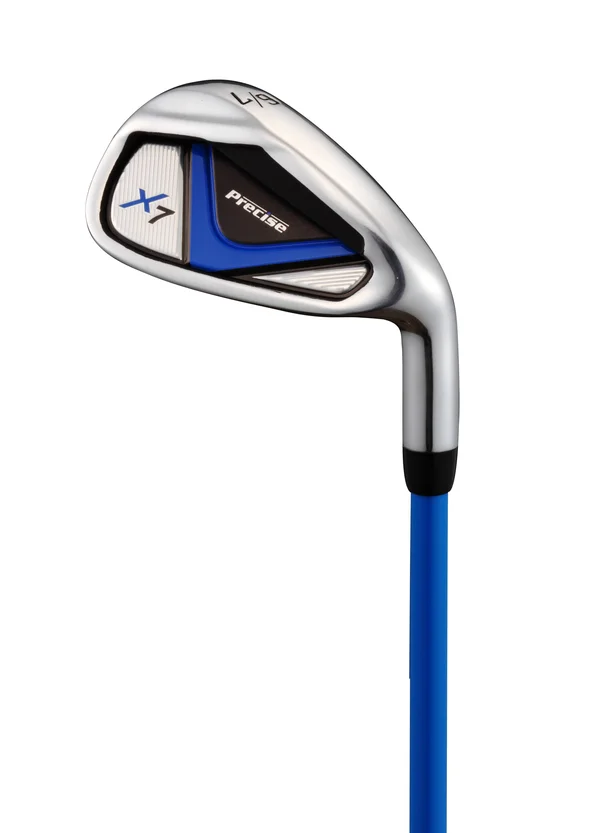 Precise X7 Junior Left Handed Complete Golf Clubs Set for Children 3 Age Groups, Size: Age 9-12, Boys